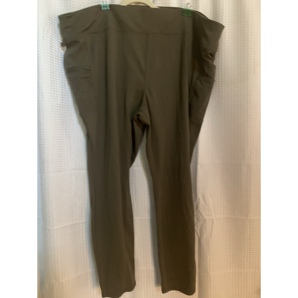 Carhartt Women's Fitted Work‎ Pants Dusty Olive Size 3X 24-26